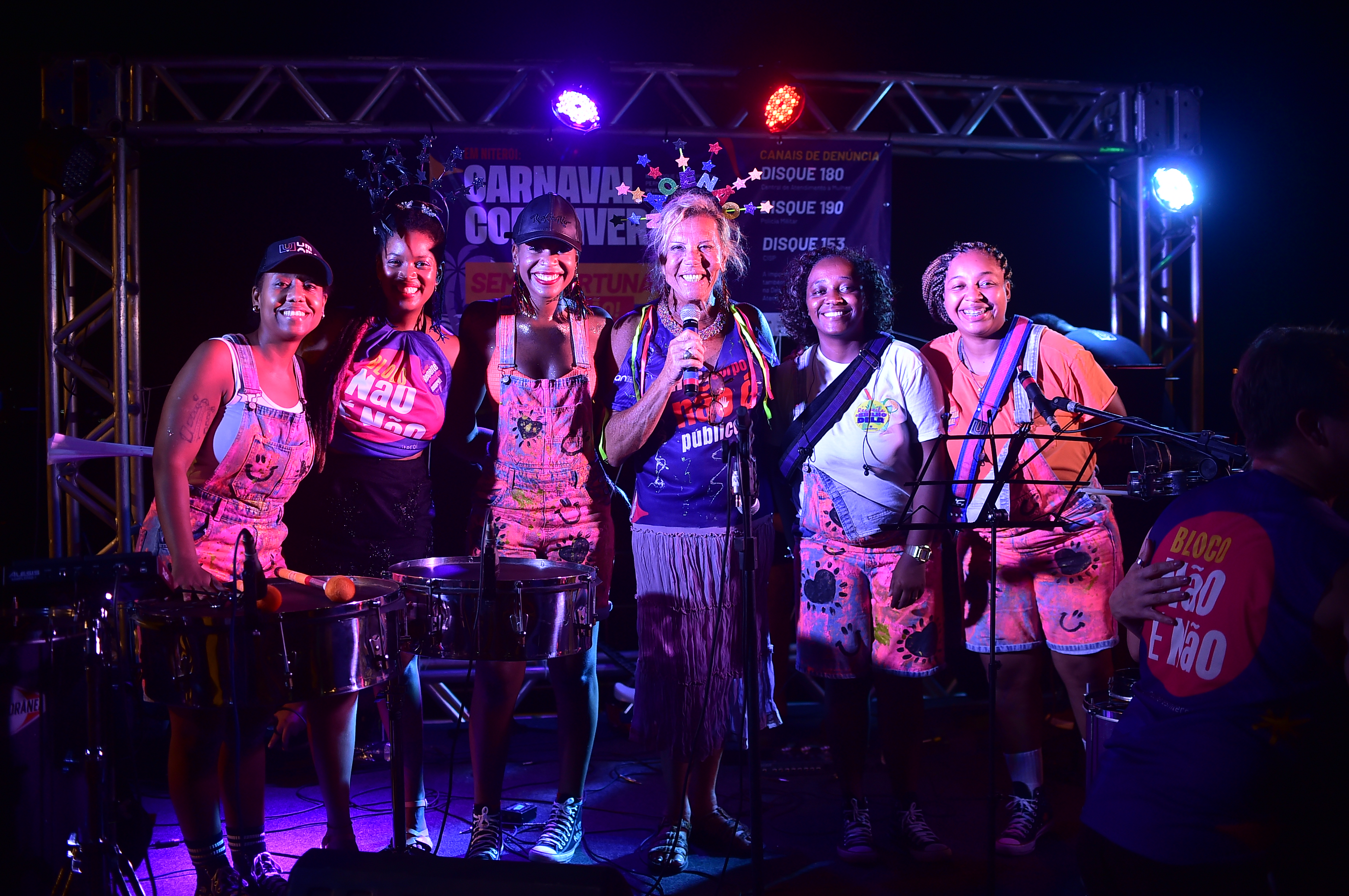 Bloco Não é Não se apresenta nesta sexta-feira (30) na Praça Arariboia, em Niterói