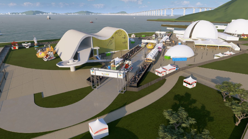 Carnaval de Niterói terá nova Passarela do Samba em linha reta no Caminho Niemeyer