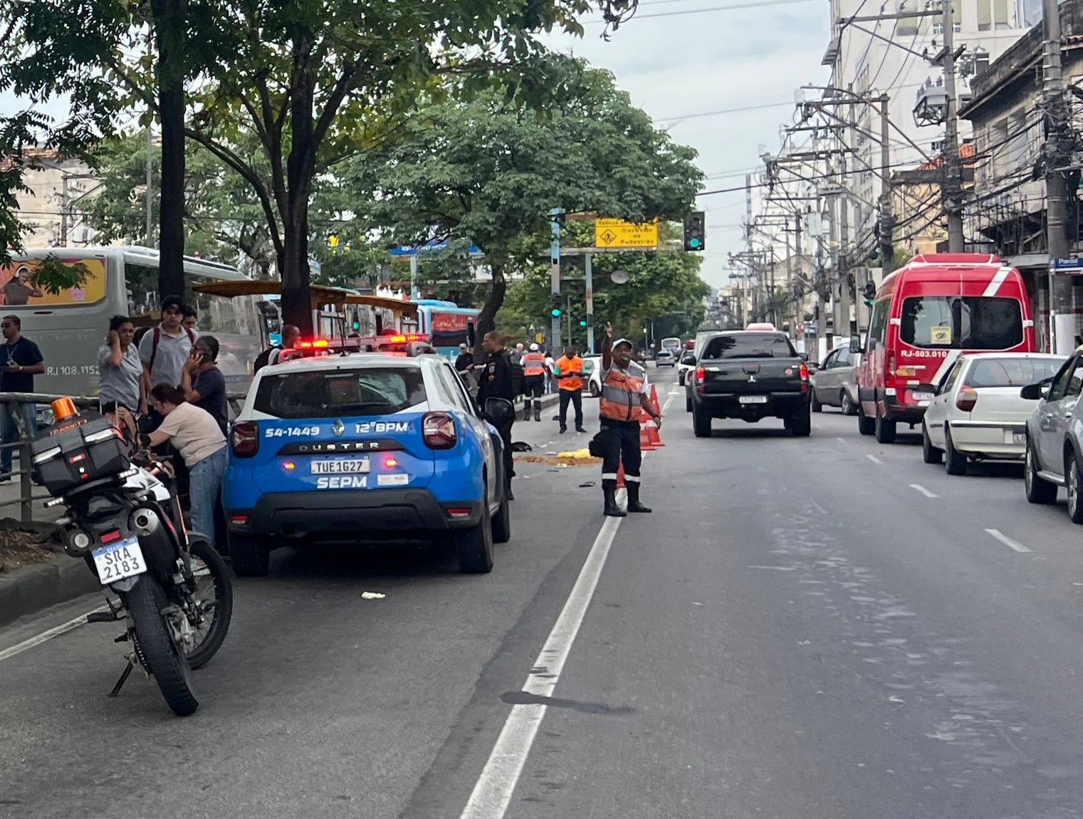 Identificado o motociclista que morreu em acidente na Alameda São Boaventura, em Niterói