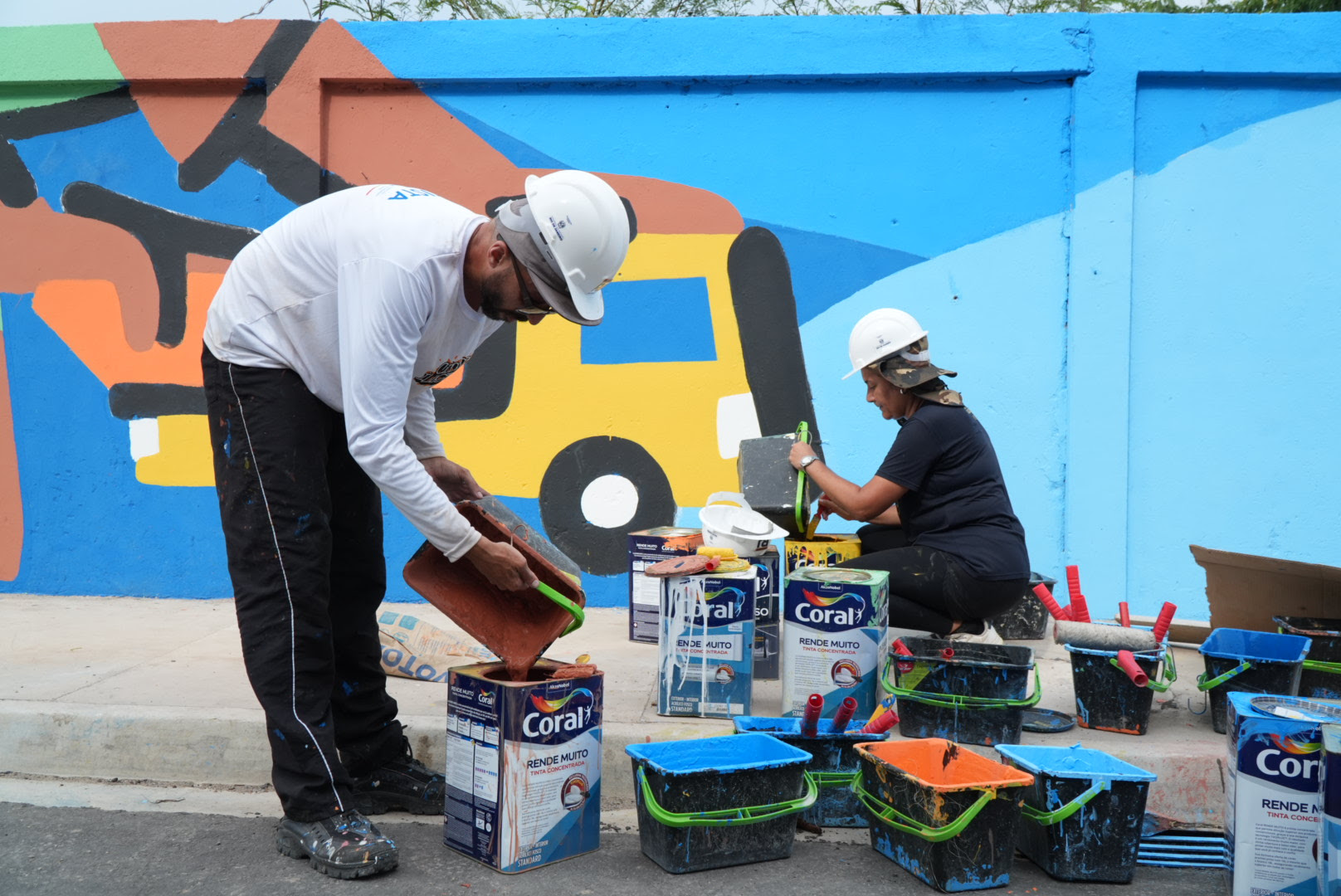 Parque RJ São Gonçalo entra na reta final de obras e ganha intervenções artísticas do projeto Cidade Ilustrada
