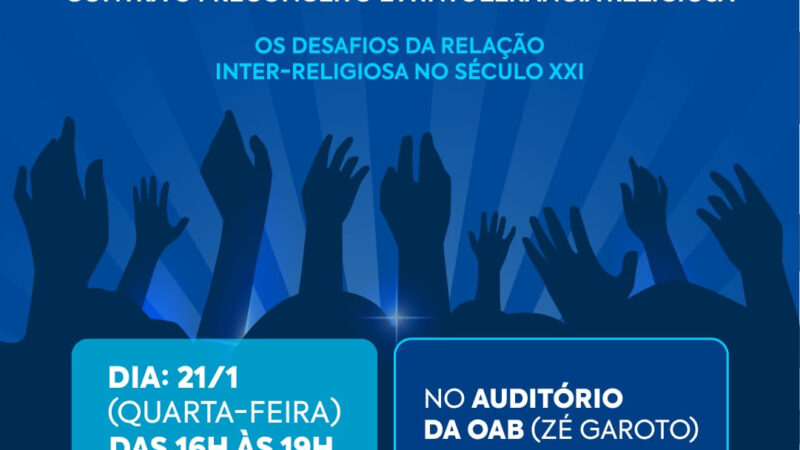 São Gonçalo vai realizar evento de combate à intolerância religiosa