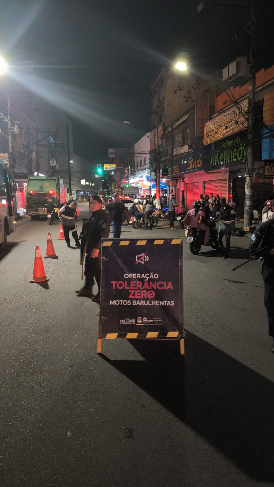 Operação Tolerância Zero segue com ações contra motos barulhentas pela cidade