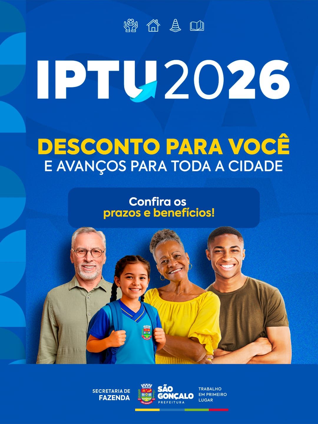 Prefeitura de São Gonçalo divulga regras e prazos do IPTU 2026