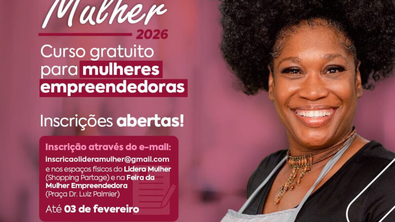 São Gonçalo abre inscrições para mais uma turma do Programa Lidera Mulher