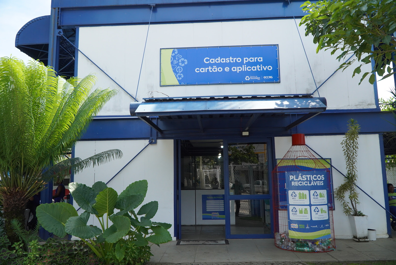 Ecopontos chegam a mais de 560 toneladas de materiais recicláveis recolhidos