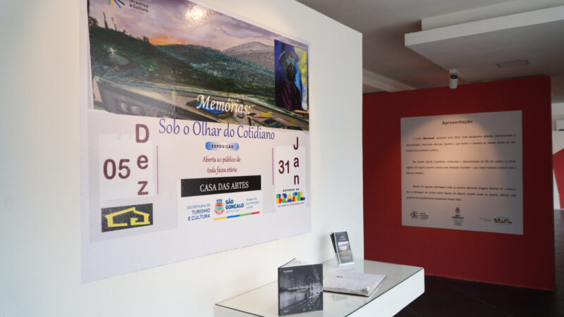 Férias com arte em São Gonçalo: exposição na Casa das Artes convida público a revisitar memórias do cotidiano