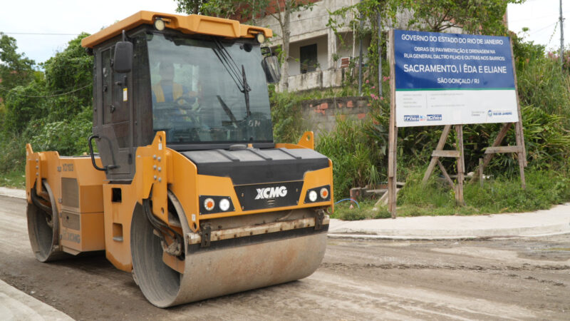 Obras nos bairros Sacramento, Eliane e Iêda estão a todo vapor