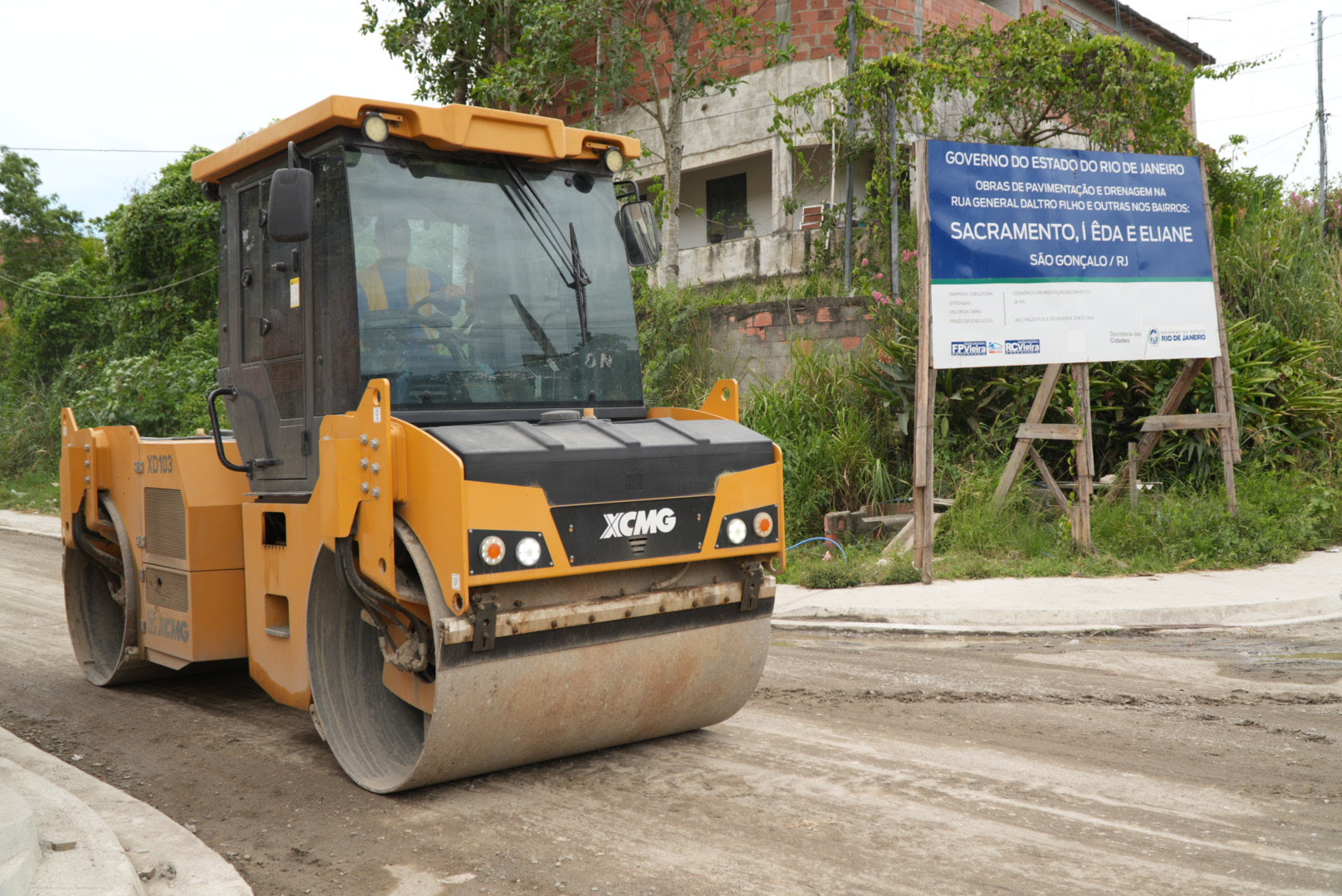 Obras nos bairros Sacramento, Eliane e Iêda estão a todo vapor