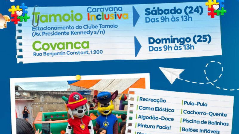 São Gonçalo terá fim de semana de diversão com Caravana de Arte e Lazer 