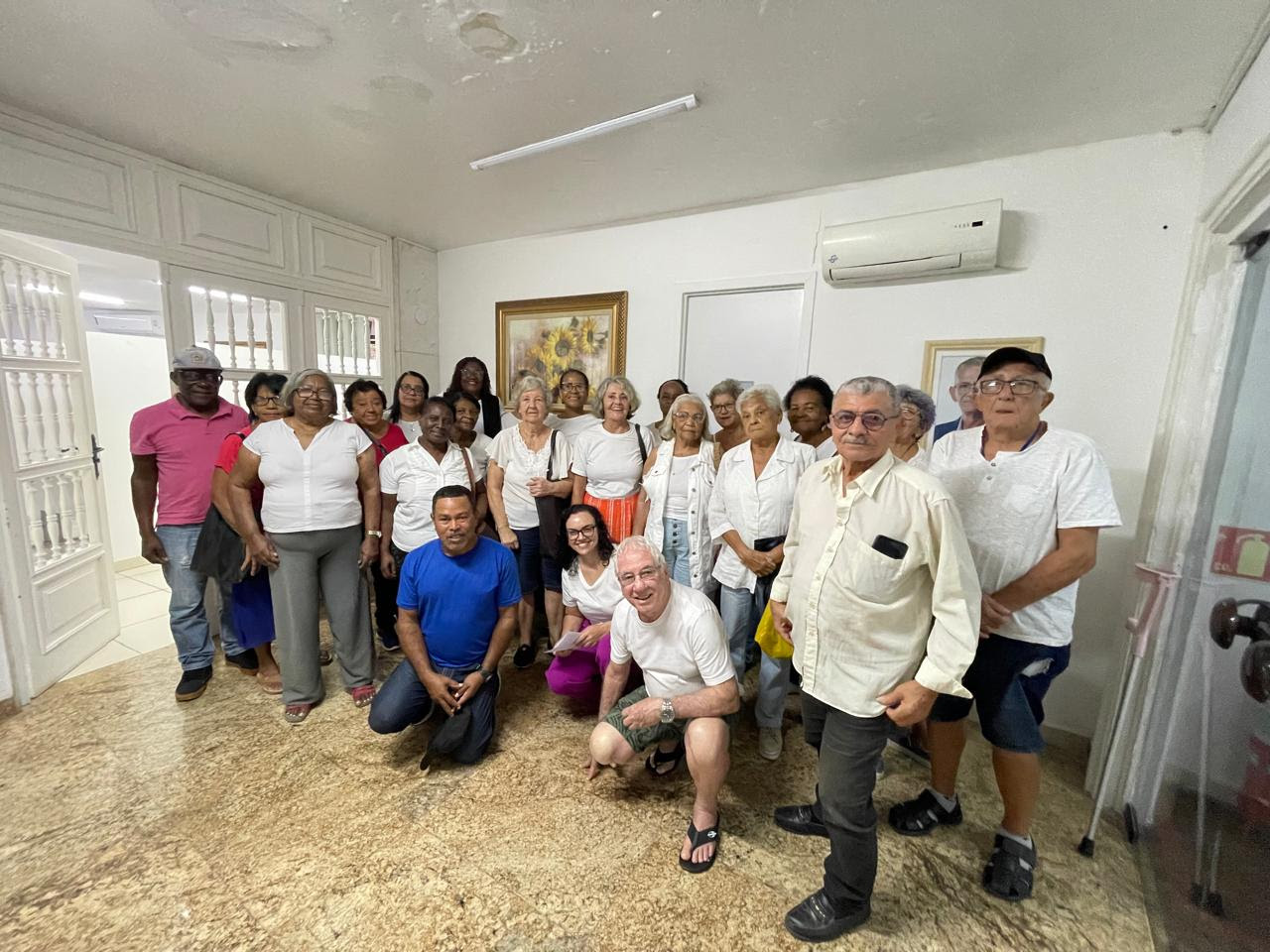 Funasg realiza roda de conversa com idosos sobre a campanha Janeiro Branco