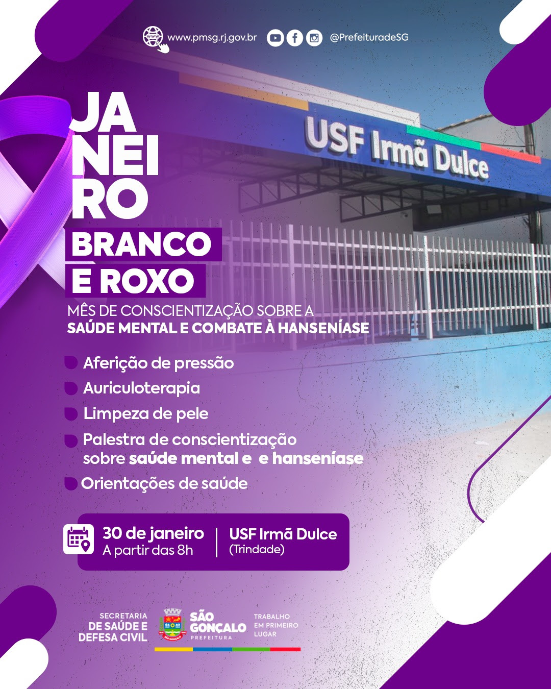 Unidade de saúde na Trindade faz ação especial nesta sexta-feira (30)