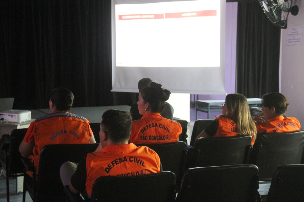 Defesa Civil de São Gonçalo realiza curso de redução de riscos