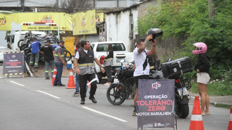 Tolerância Zero abordou mais de 520 motocicletas nesta semana