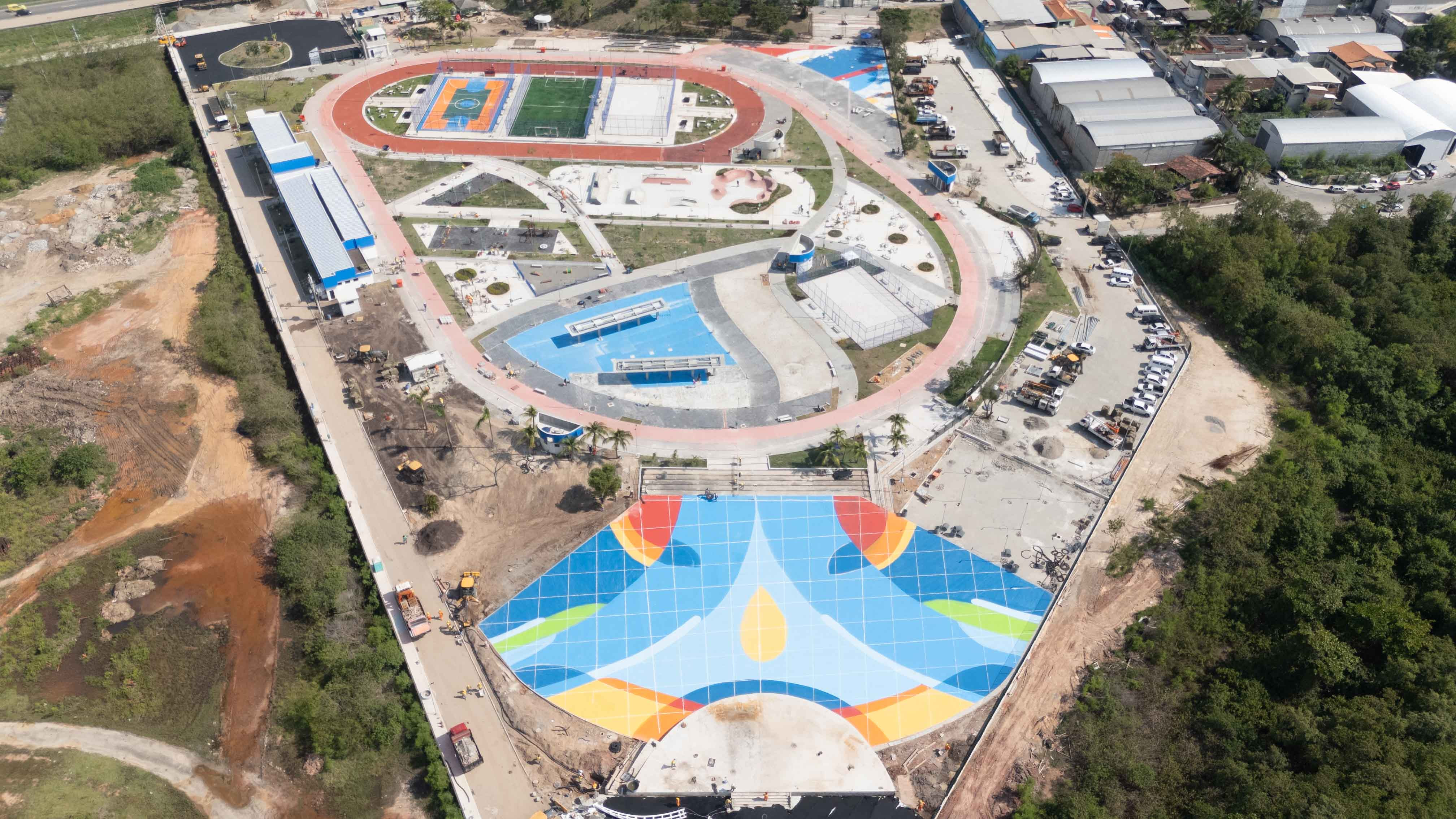 Arte urbana do Cidade Ilustrada deixa sua marca no Parque RJSão Gonçalo