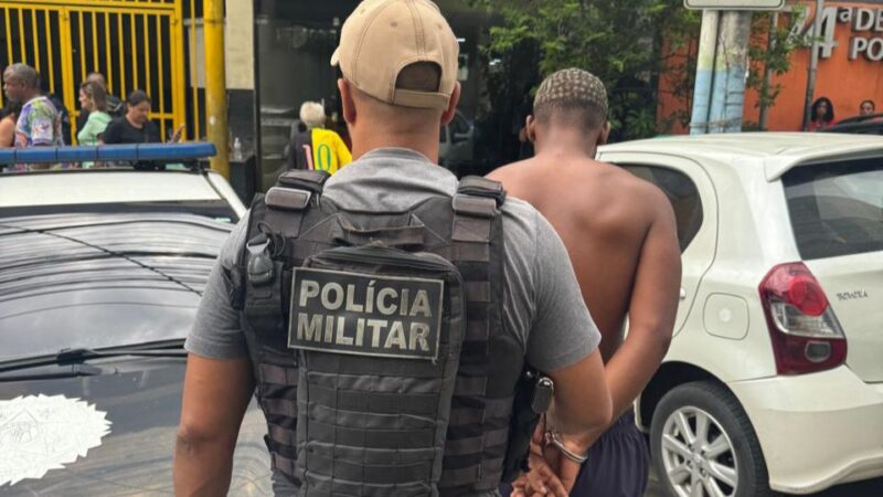 Foragido da Justiça é capturado durante ação do Serviço Reservado do 7º BPM em São Gonçalo