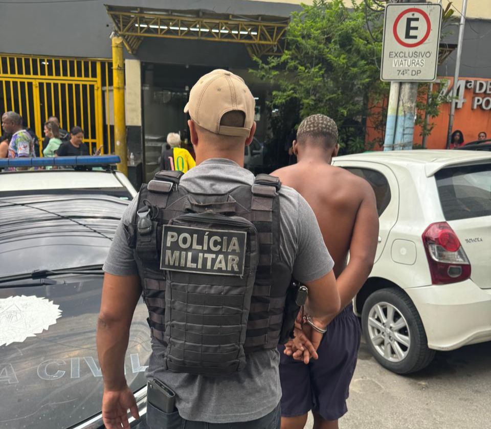 Foragido da Justiça é capturado durante ação do Serviço Reservado do 7º BPM em São Gonçalo