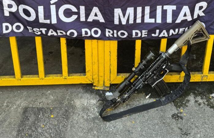 7º BPM apreende fuzil de guerra no Laranjal e reforça virada na segurança de São Gonçalo