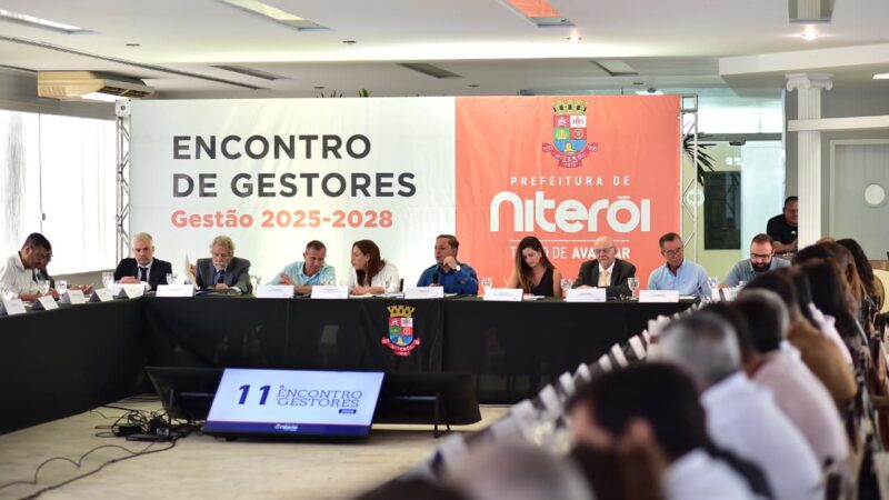 Prefeitura de Niterói define metas prioritárias para 2026 no 1º Encontro de Gestores do ano