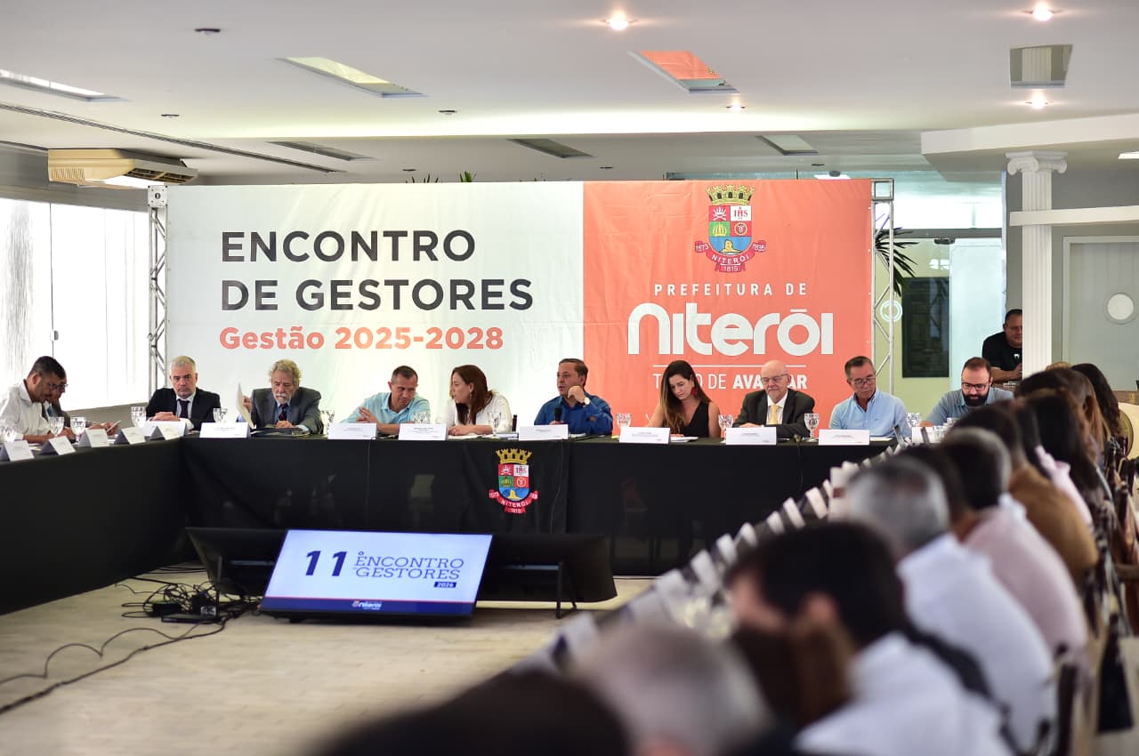 Prefeitura de Niterói define metas prioritárias para 2026 no 1º Encontro de Gestores do ano