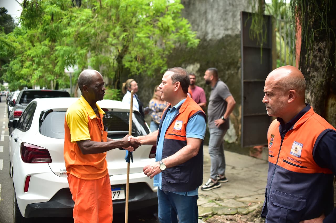 Prefeitura de Niterói atua com força-tarefa após fortes chuvas