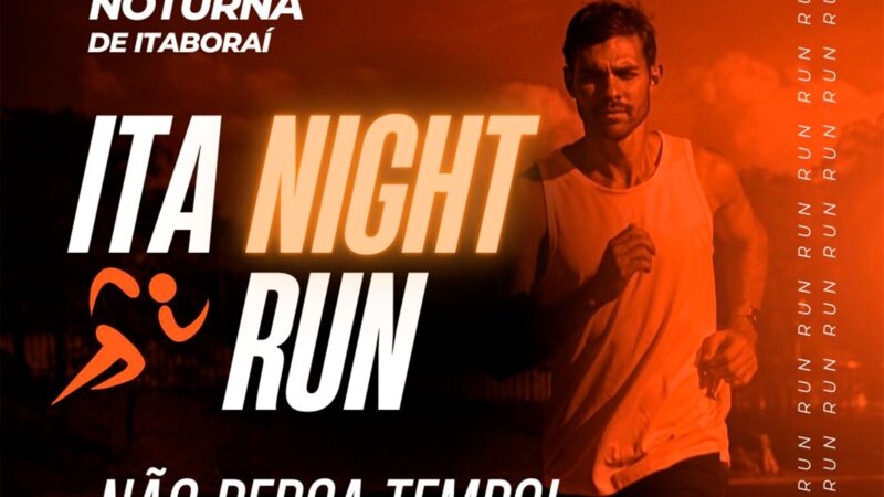 Itaboraí realiza 1ª Corrida Noturna com percurso de 5km na Avenida 22 de Maio
