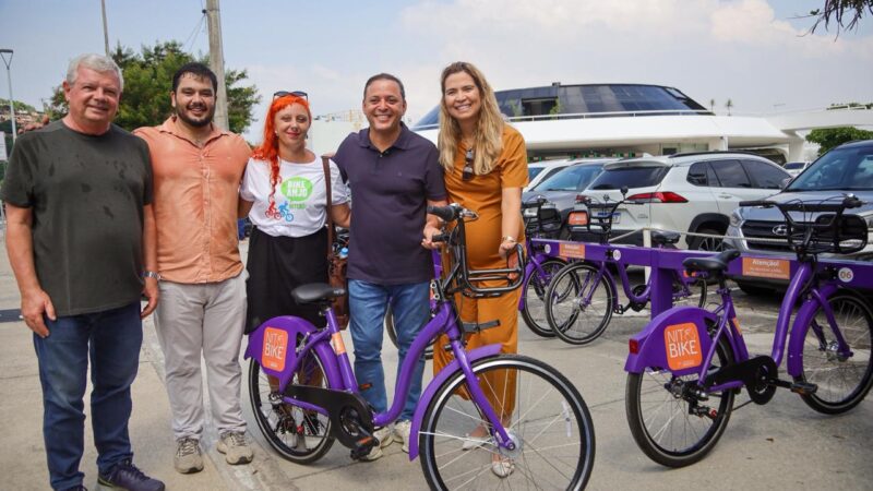 Prefeito Rodrigo Neves assina ordem de início das obras do novo Bicicletário de Charitas 