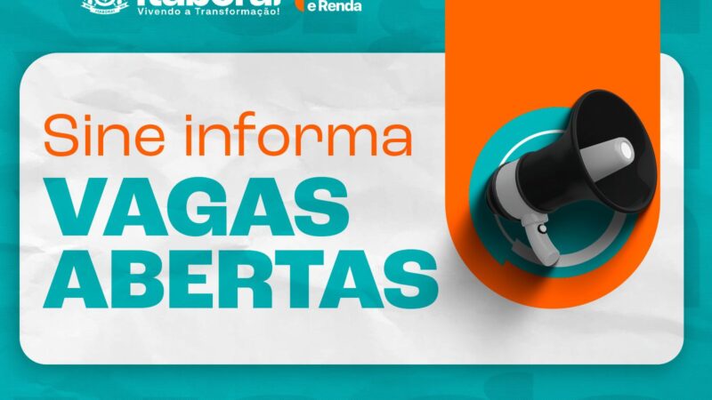Sine Itaboraí divulga novas oportunidades de emprego para moradores do município