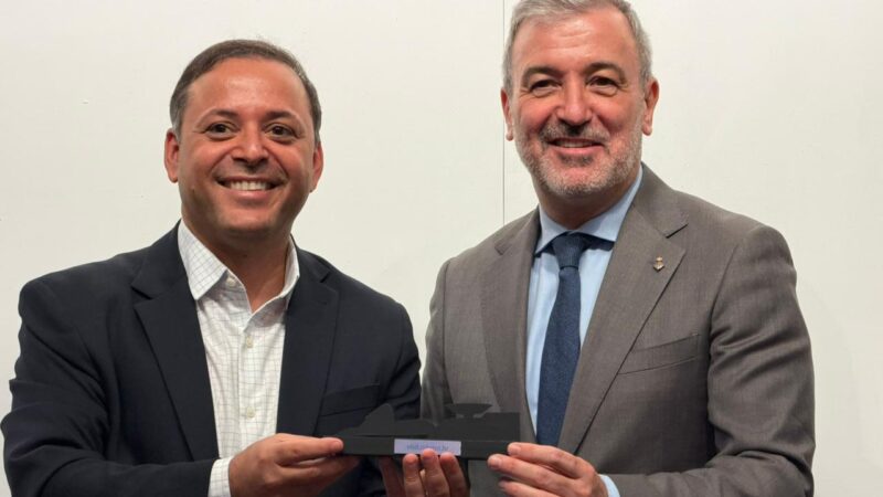 Rodrigo Neves e prefeito de Barcelona acertam realização em Niterói da maior feira do mundo sobre economia do mar