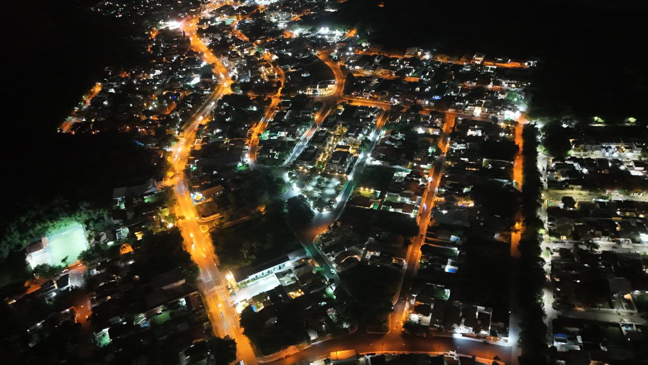 Iluminação LED chega ao Bairro Peixoto e outros locais da Região Oceânica