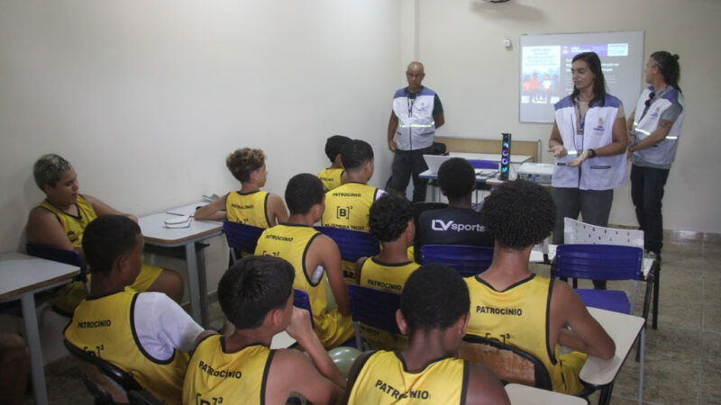 Secretaria de Políticas sobre Álcool e Drogas realiza atividade socioeducativa com jovens no Arsenal