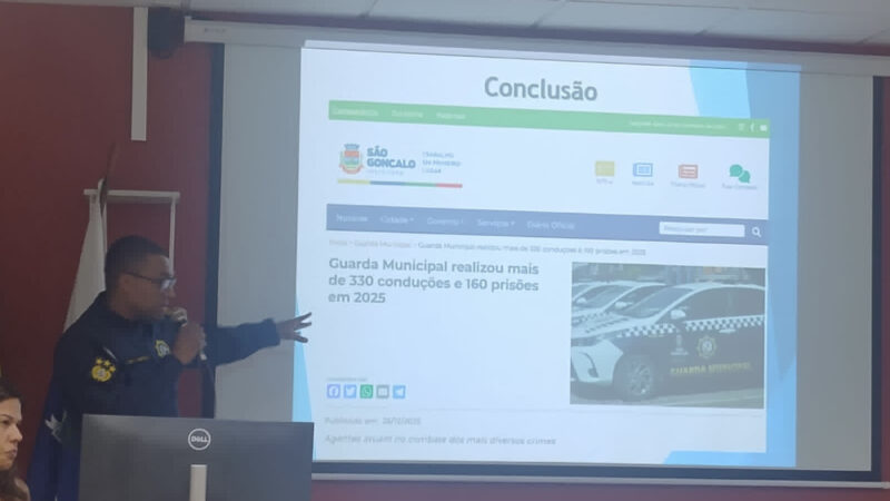 Guarda Municipal de São Gonçalo  participa de reunião com foco na proteção à infância e à juventude