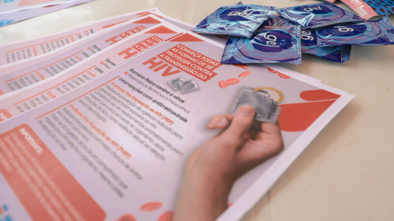 São Gonçalo realiza ação de prevenção de Infecções Sexualmente Transmissíveis (ISTs) no Centro