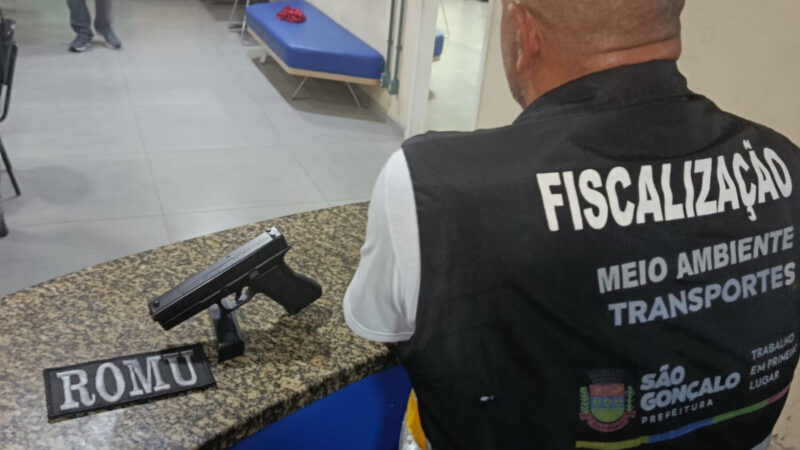 Guarda Municipal prende suspeito após tentativa de roubo em Alcântara 