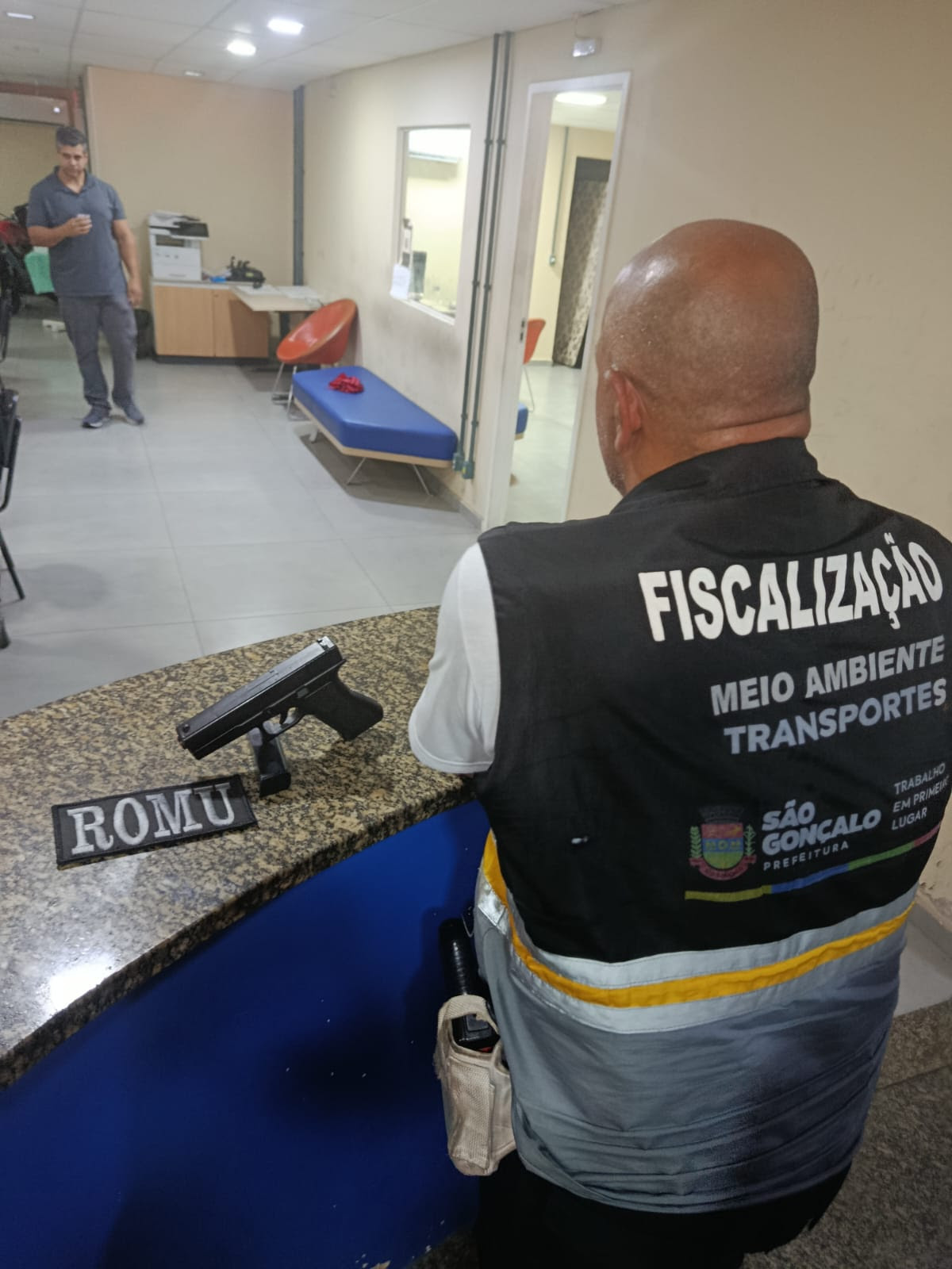 Guarda Municipal prende suspeito após tentativa de roubo em Alcântara 