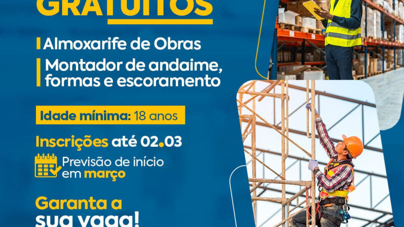 São Gonçalo oferece novos cursos profissionalizantes gratuitos 