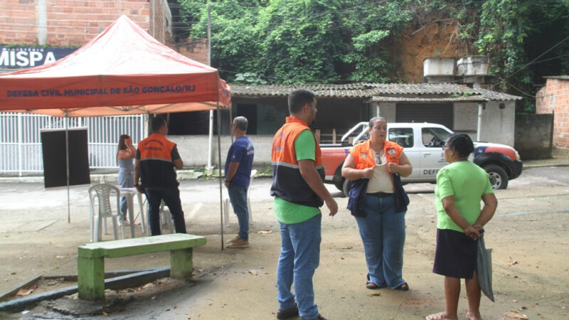 São Gonçalo promove o ‘Defesa Civil na Praça’ com moradores do Zumbi