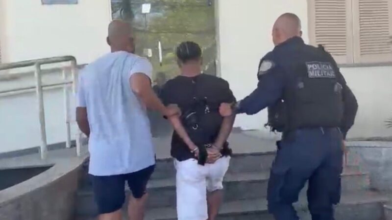 AÇÃO CONJUNTA: Policiais militares do 12º BPM e policiais civis da 79ª DP prendem líder do tráfico e roubos