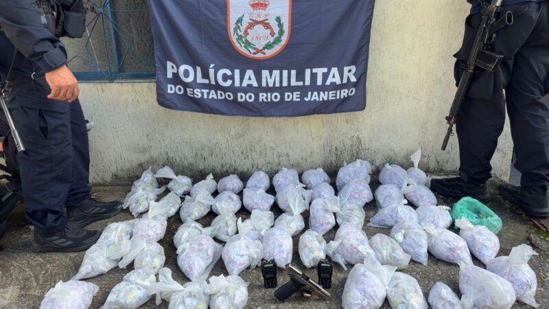 O Sábado Mal Começou e o 7º BPM já está Dando Porrada no Tráfico no Complexo da Alma, em São Gonçalo