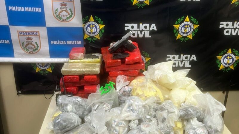 Operação conjunta do 12º BPM e da 82ª DP em Maricá