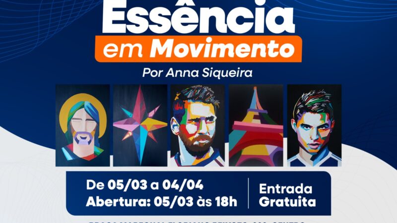 Casa de Cultura de Itaboraí recebe a exposição “Essência em Movimento”, de Anna Siqueira