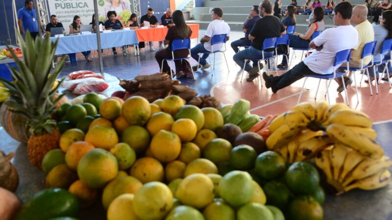 Chamada Pública para Aquisição de Alimentos da Agricultura Familiar