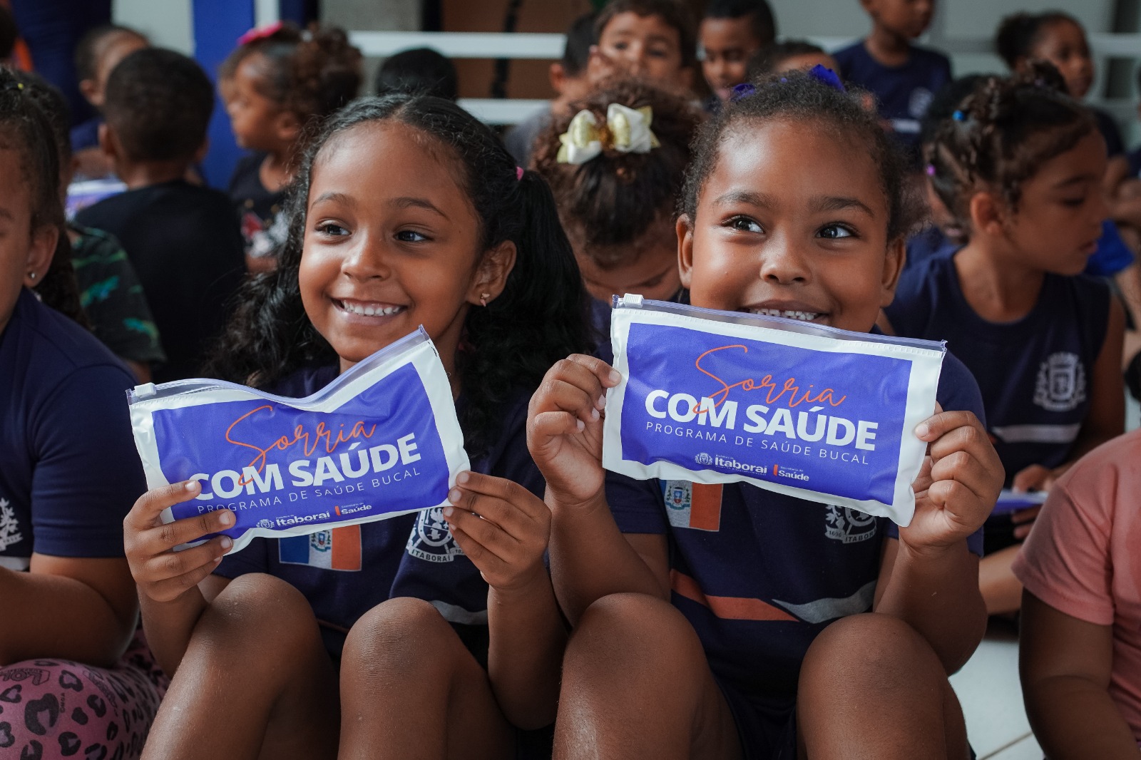 Mutirão Nacional de Saúde Bucal promove prevenção e cuidados em escola de Itaboraí