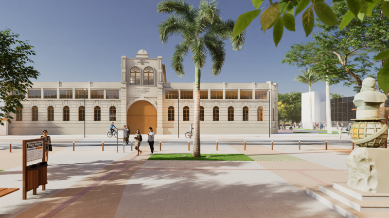 Praça Leoni Ramos, em São Domingos, será revitalizada