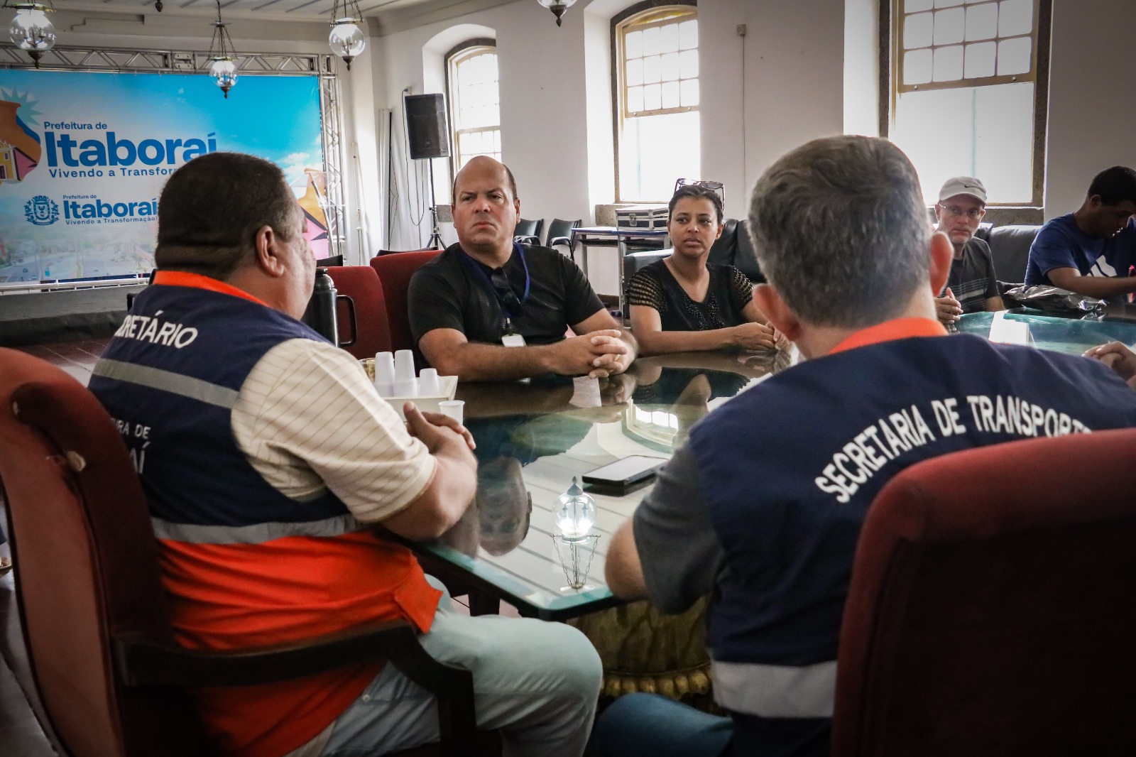 Secretaria de Transportes de Itaboraí realiza reunião de alinhamento estratégico