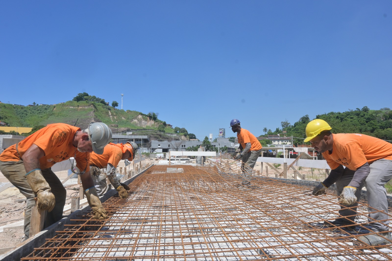 Obras no Terminal do Caramujo avançam