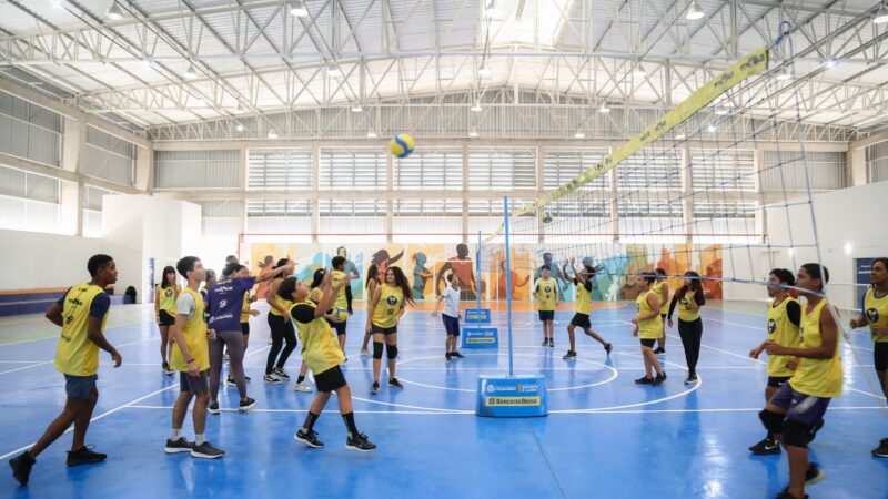 Viva Vôlei marca início das atividades no novo Ginásio Esportivo em Itaboraí
