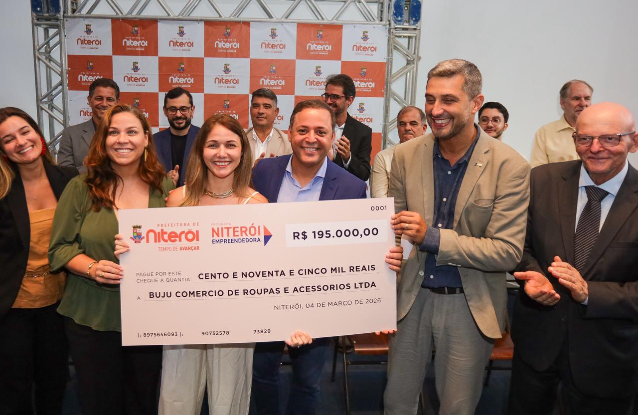 Prefeito Rodrigo Neves dá início à liberação dos recursos do  Niterói Empreendedora