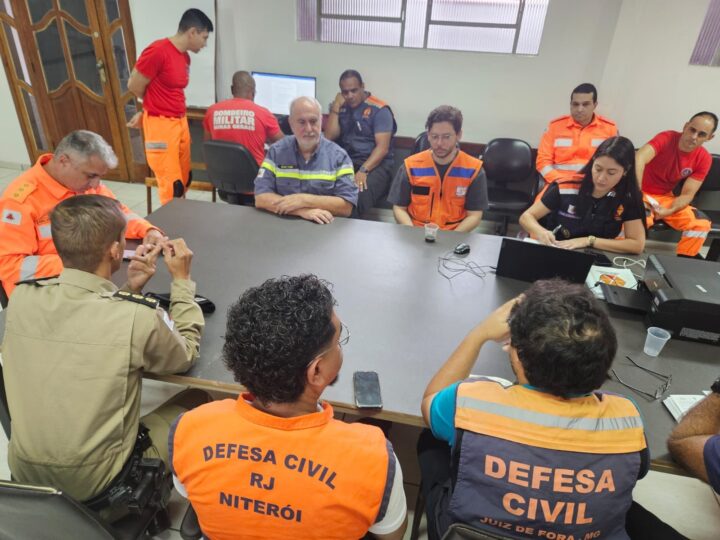 Defesa Civil de Niterói apoia Juiz de Fora (MG) após fortes chuvas