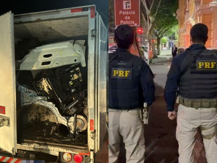 Flagrante na Ponte Rio–Niterói: Caminhão com Centenas de Peças de Carros Desmanchados é Interceptado pela PRF