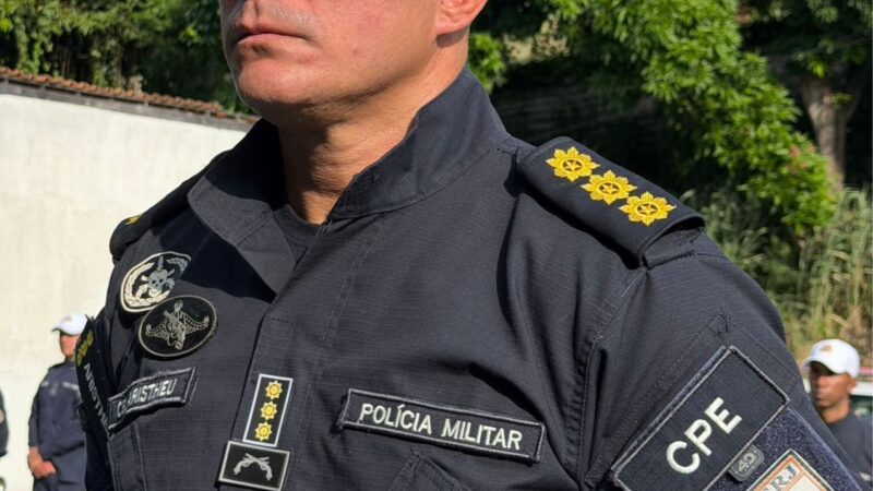 Coronel Aristheu assume o CPE e passa a comandar unidades estratégicas da Polícia Militar